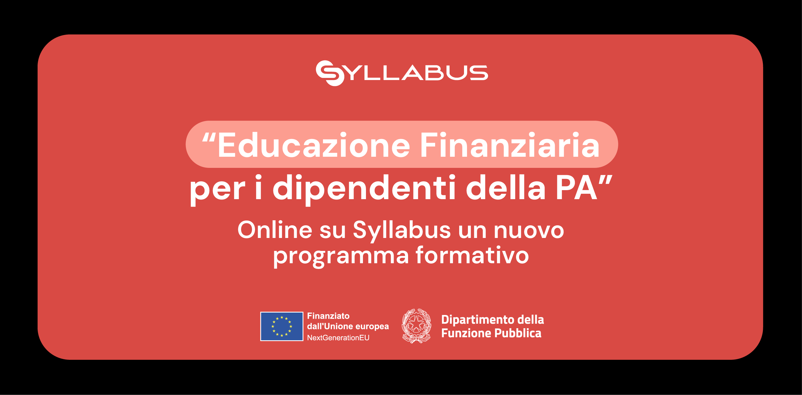 Syllabus: nuovo percorso formativo sull’educazione finanziaria per i dipendenti pubblici